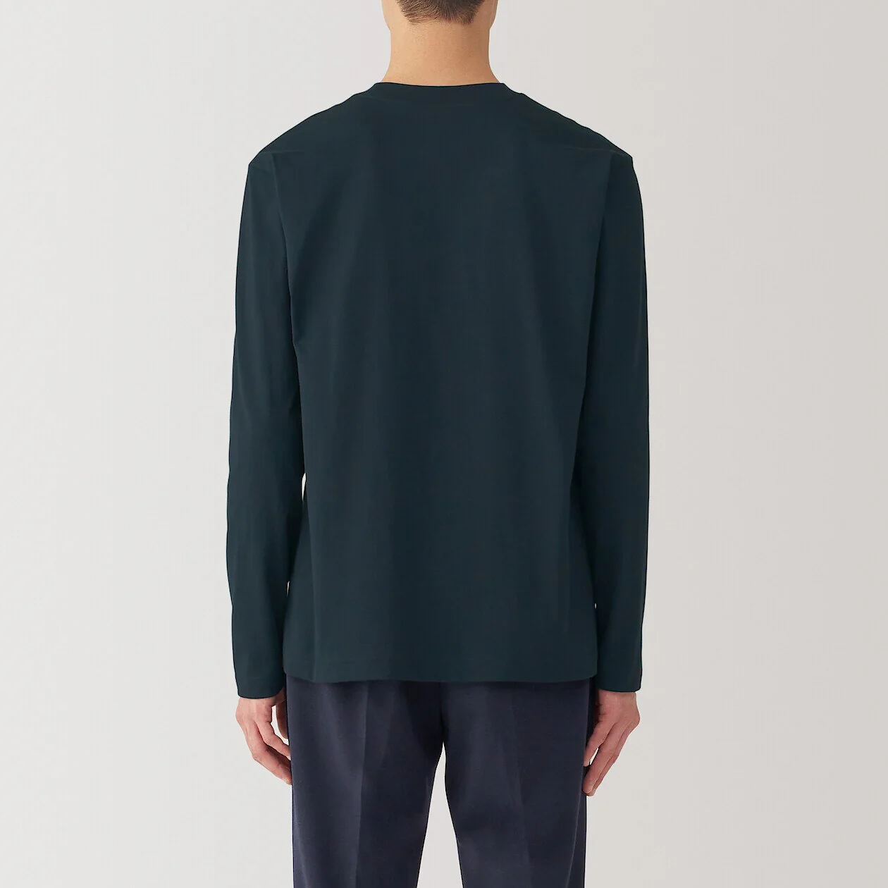 Jersey Crewneck Long Sleeve T-Shirt - Image 64