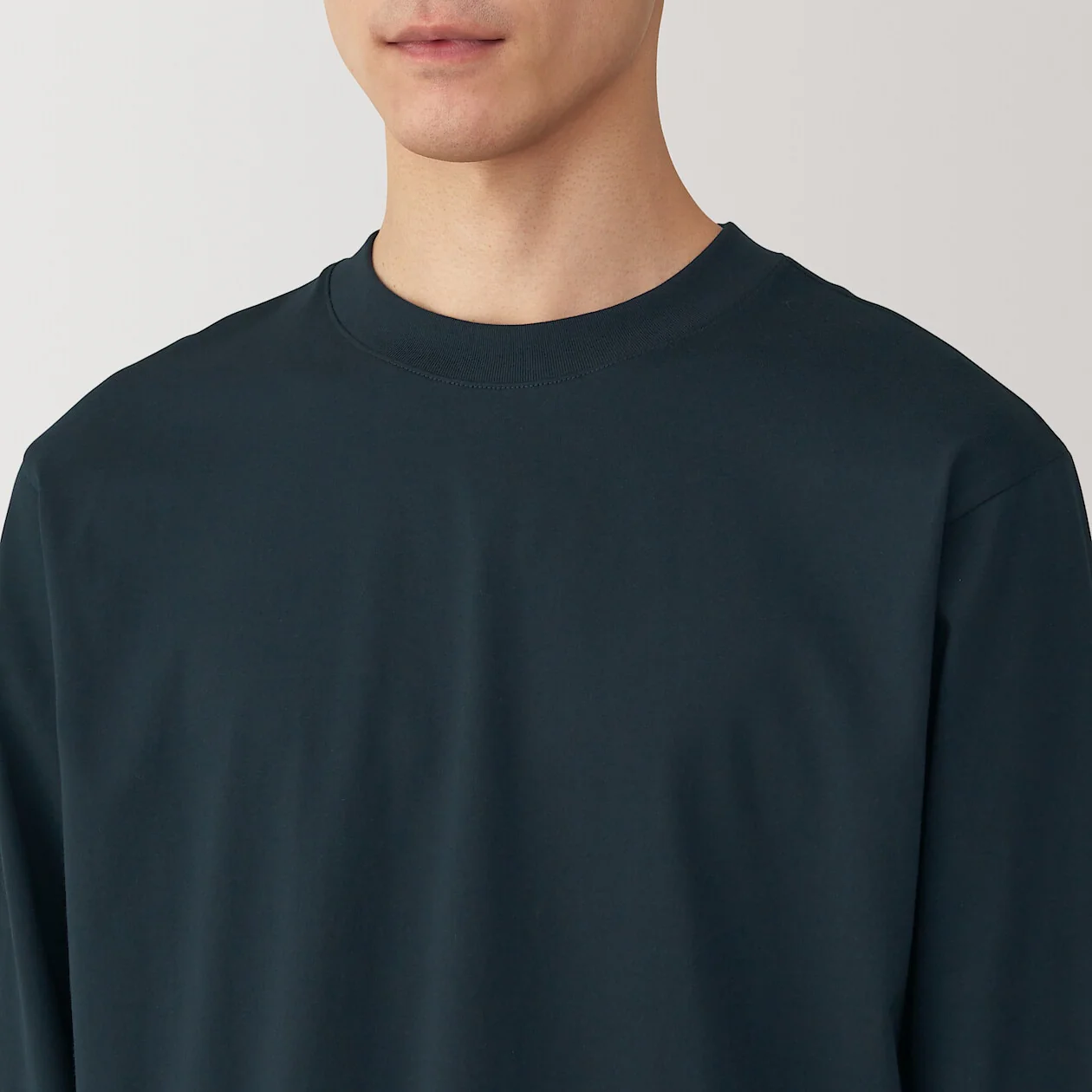 Jersey Crewneck Long Sleeve T-Shirt - Image 65