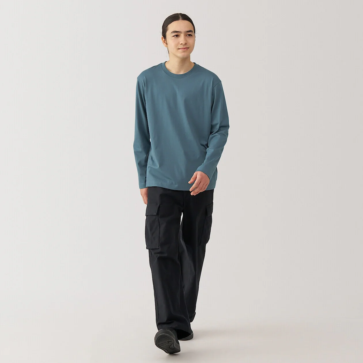 Jersey Crewneck Long Sleeve T-Shirt - Image 68