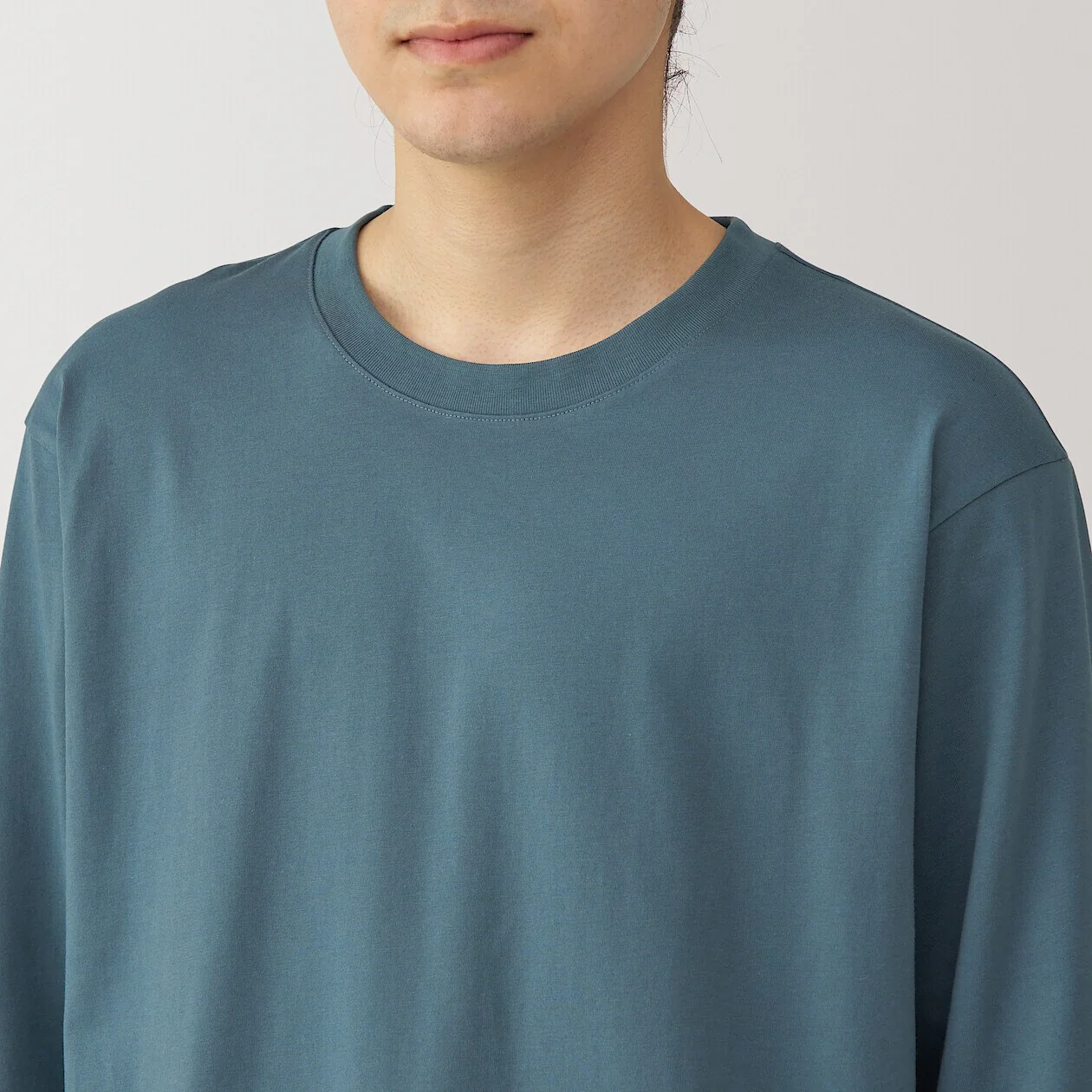 Jersey Crewneck Long Sleeve T-Shirt - Image 71