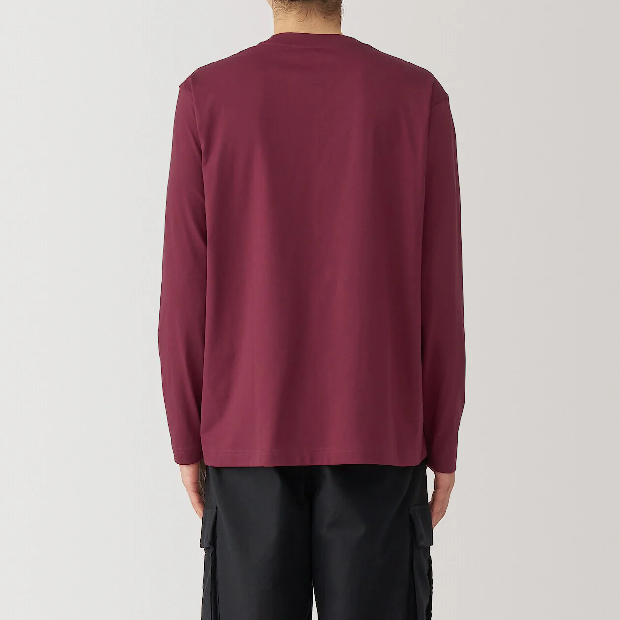 Jersey Crewneck Long Sleeve T-Shirt - Image 9