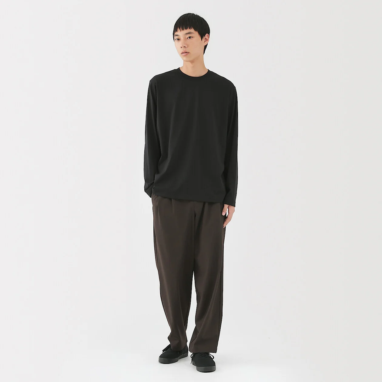 Jersey Crewneck Long Sleeve T-Shirt - Image 16