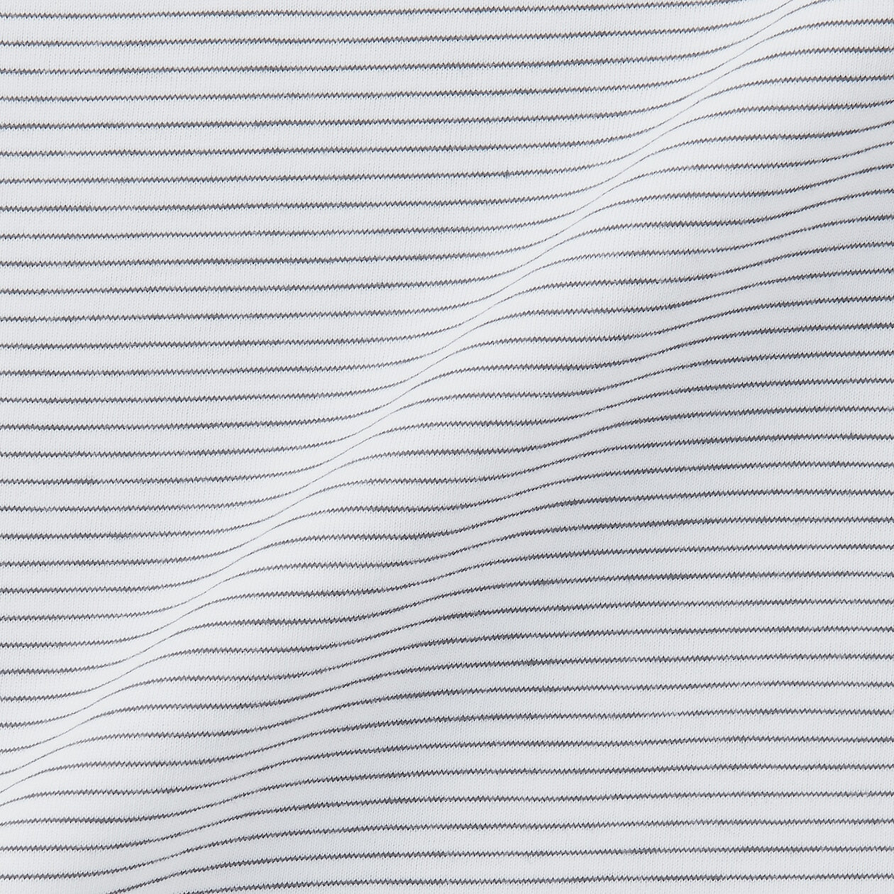Stripe Jersey Crewneck Long Sleeve T-Shirt - Image 36