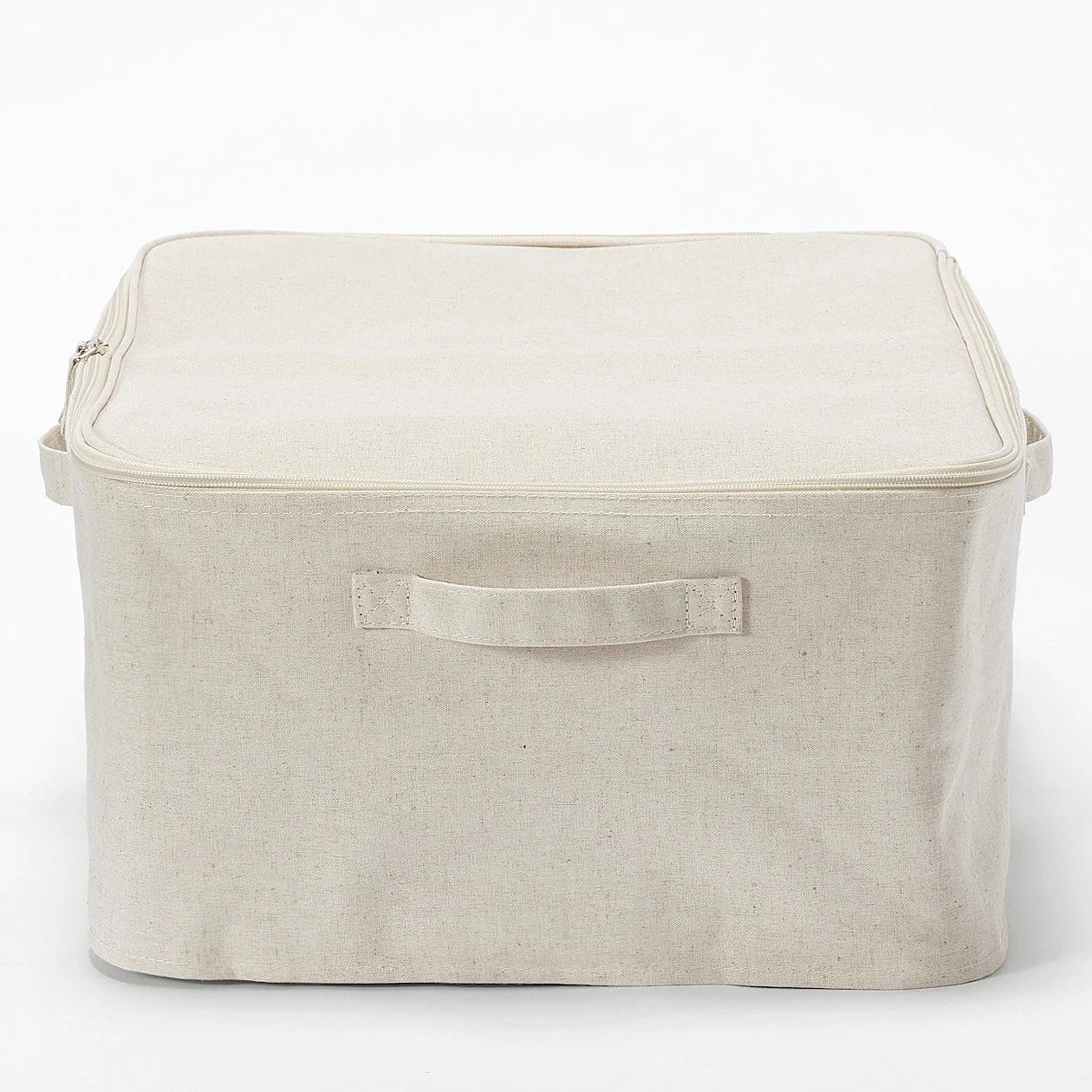 Collapsible Linen Soft Box Clothes Case - Large - Image 5