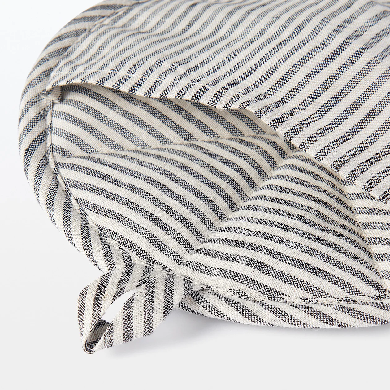 Linen Plain Weave Pot Holder & Mat - Stripe - Image 5