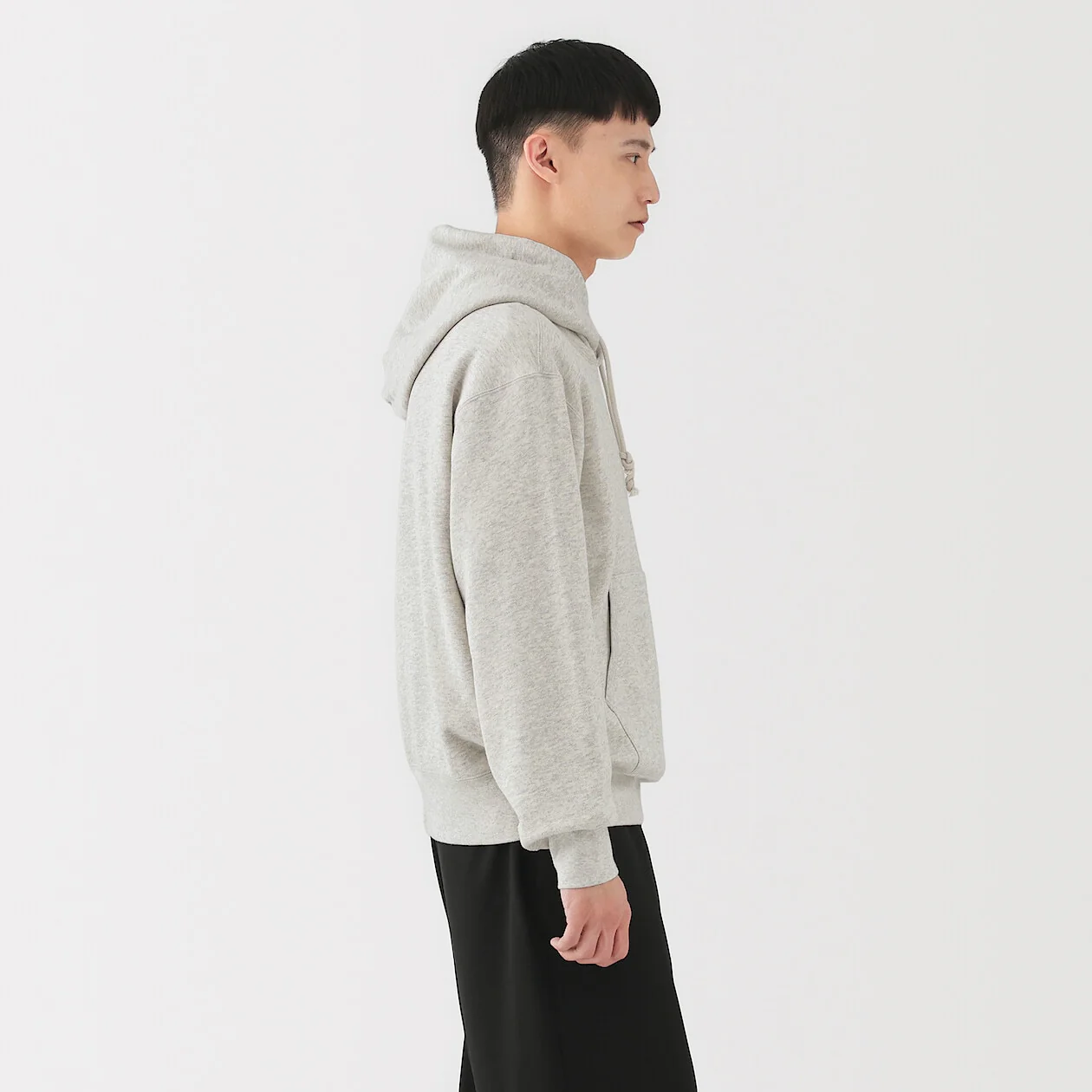 Loopwheel Knitted Sweat Hoodie - Image 8
