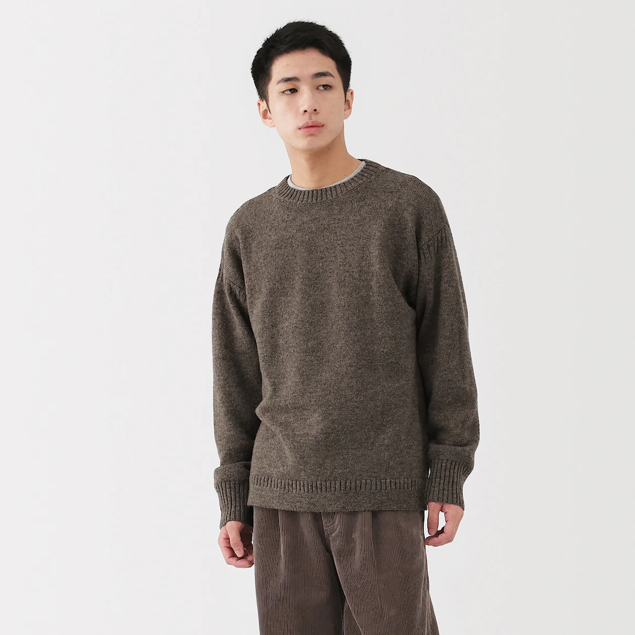 Andes Wool Crewneck Sweater - Image 9
