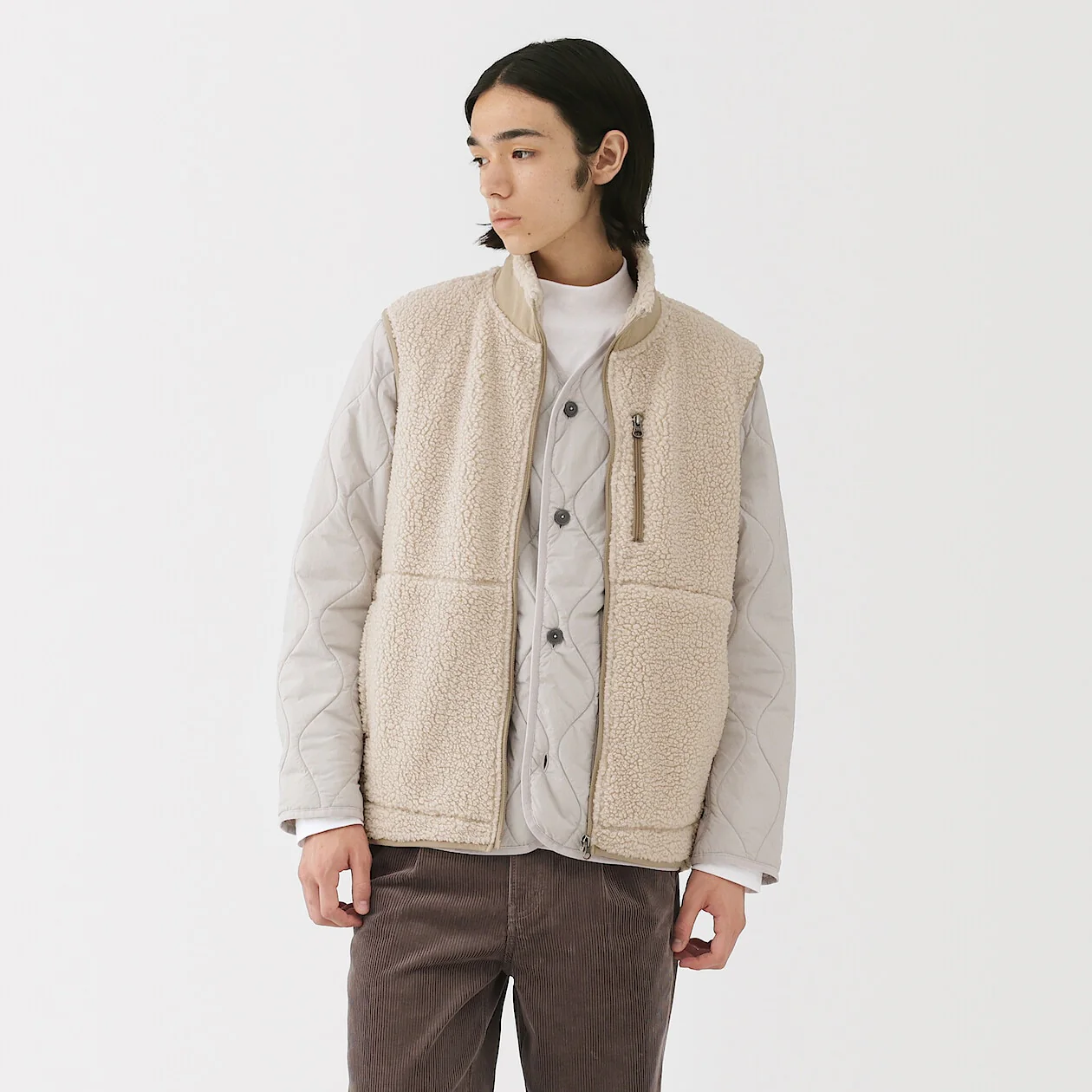 Boa Fleece Vest - Image 15