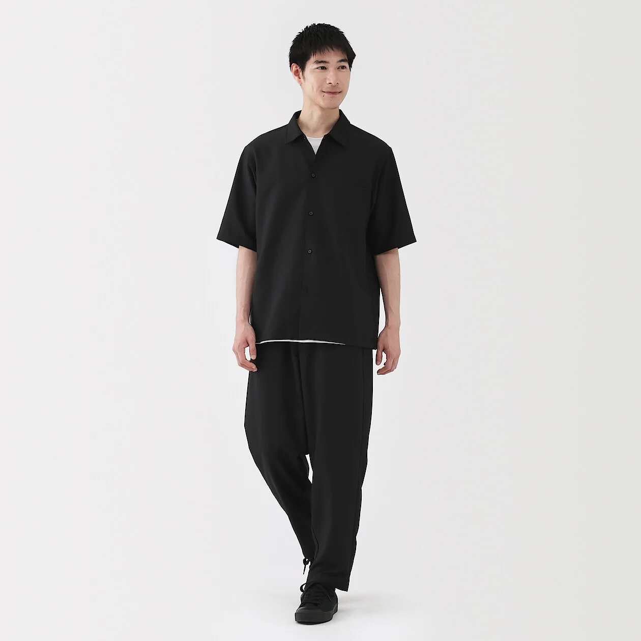 Breathable Stretch Half Sleeve Shirt - Image 10