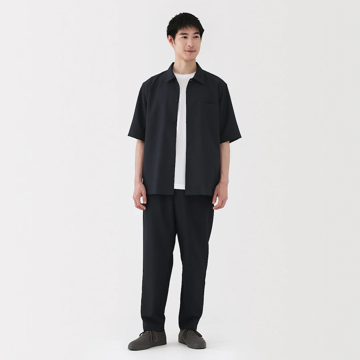 Breathable Stretch Half Sleeve Shirt - Image 15