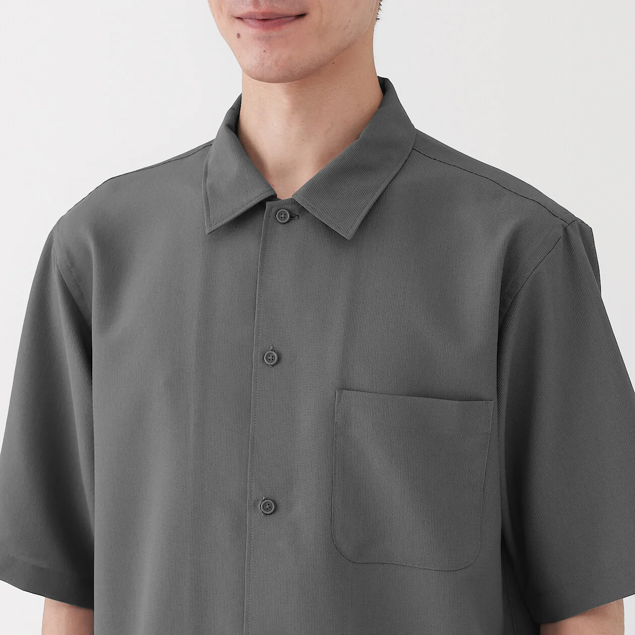 Breathable Stretch Half Sleeve Shirt - Image 5