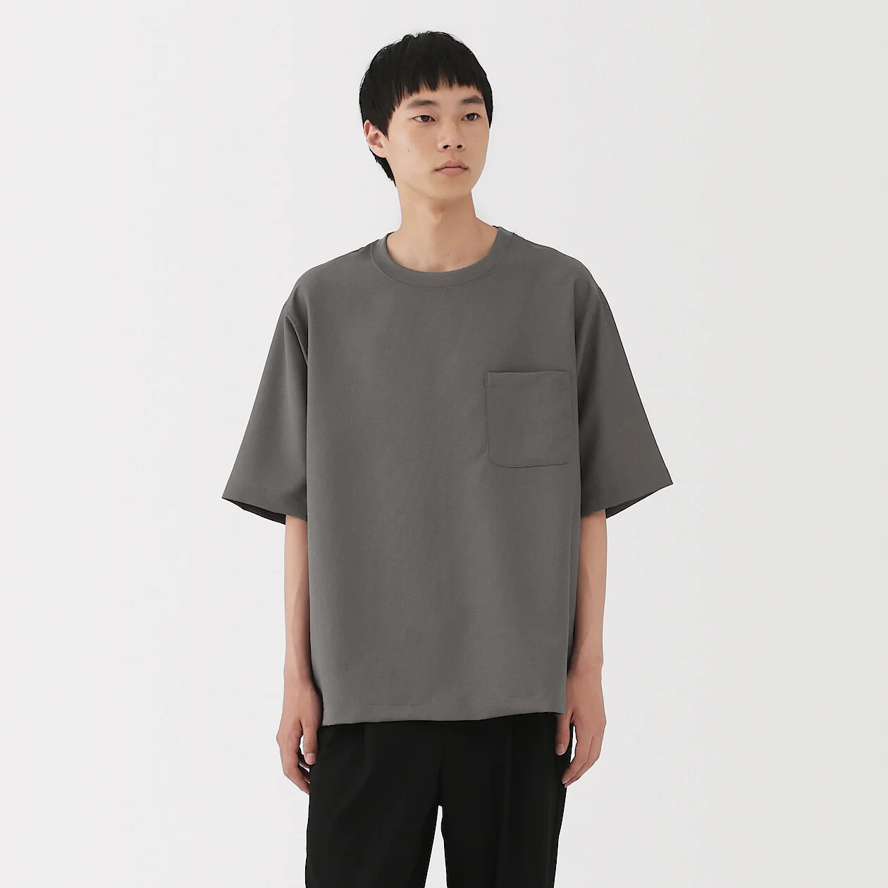 Breathable Stretch Woven Half Sleeve Shirt - Image 6