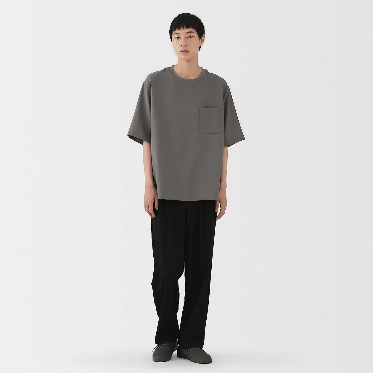Breathable Stretch Woven Half Sleeve Shirt - Image 7