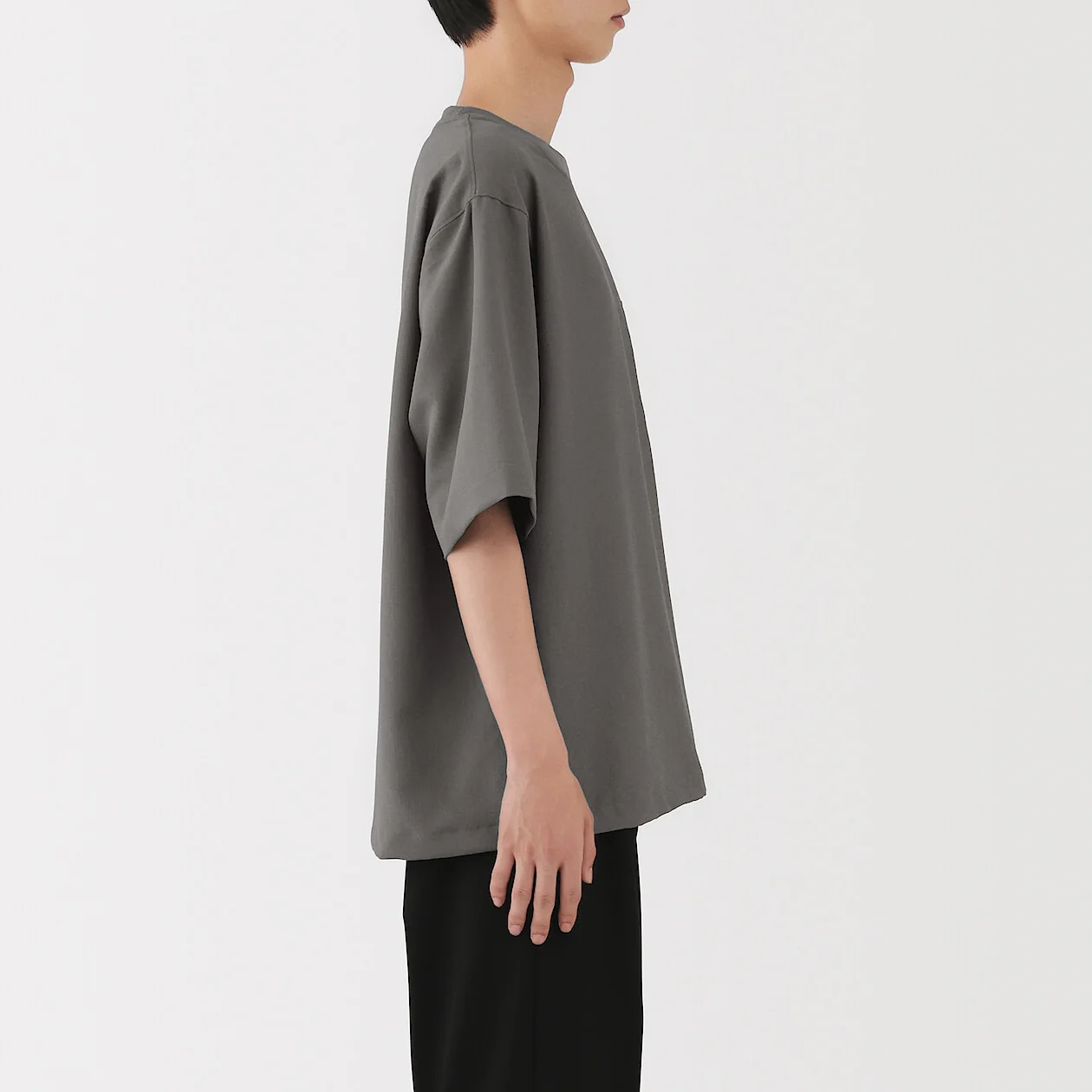 Breathable Stretch Woven Half Sleeve Shirt - Image 8