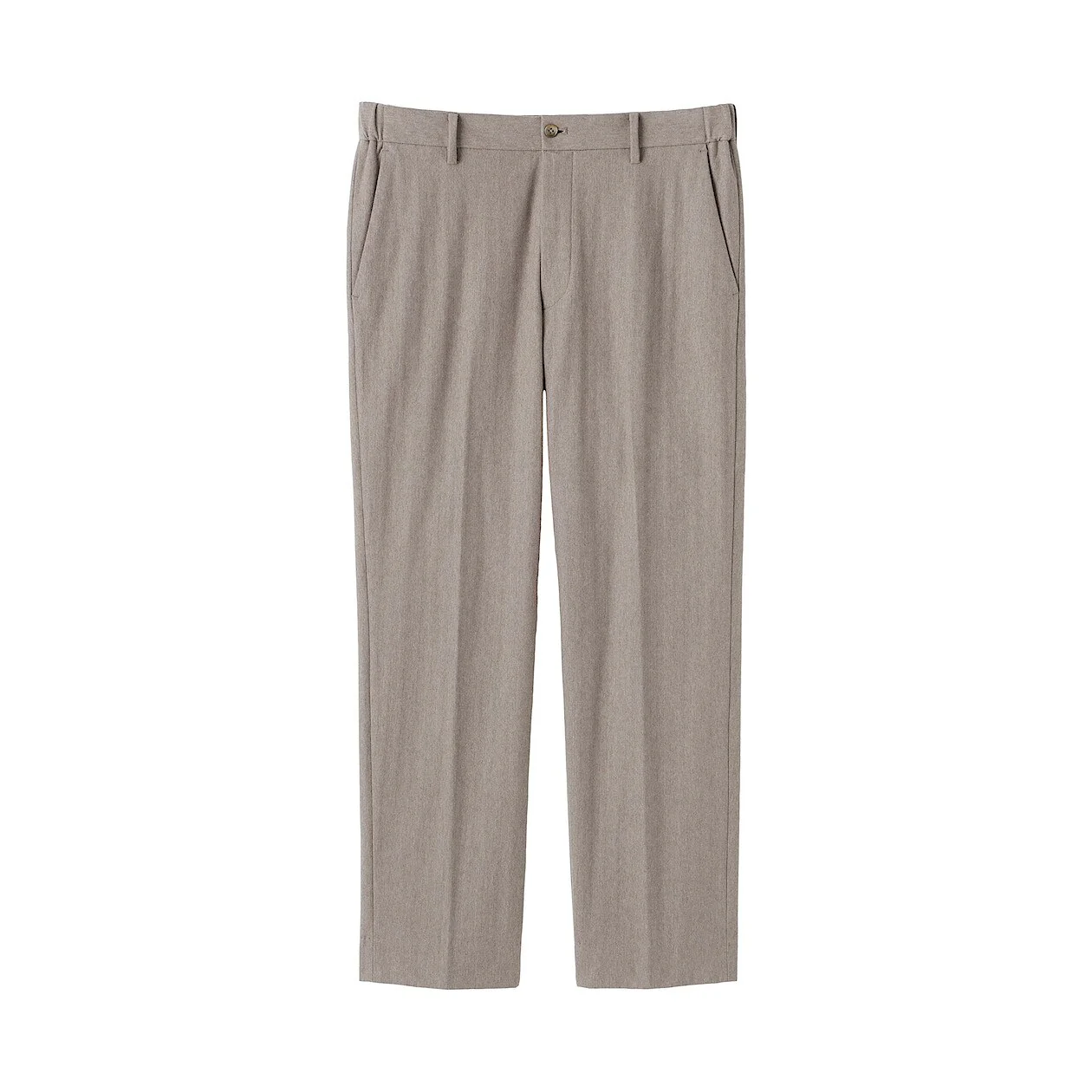 Brushed Stretch Flat Front Pants - Image 20