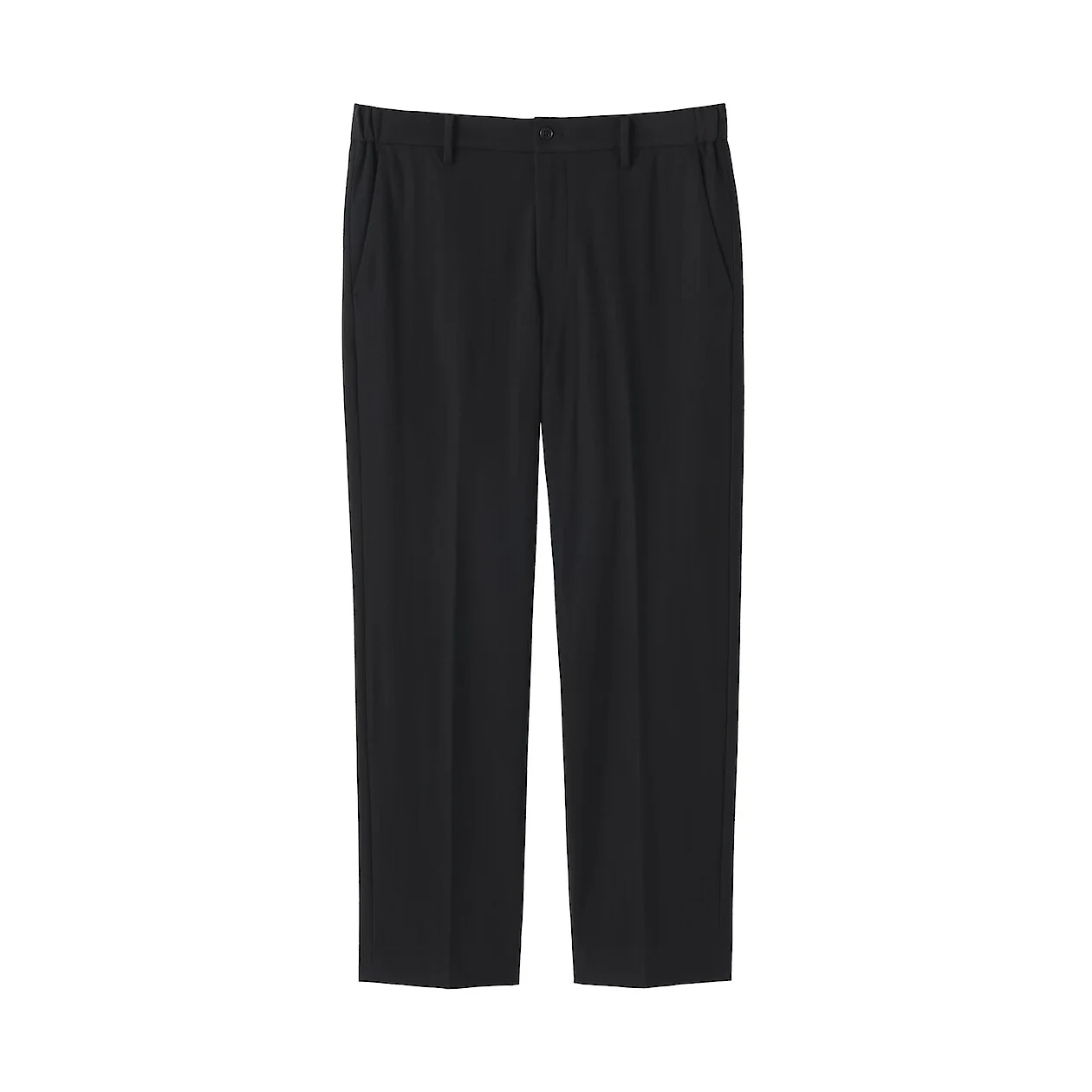 Brushed Stretch Flat Front Pants - Image 4