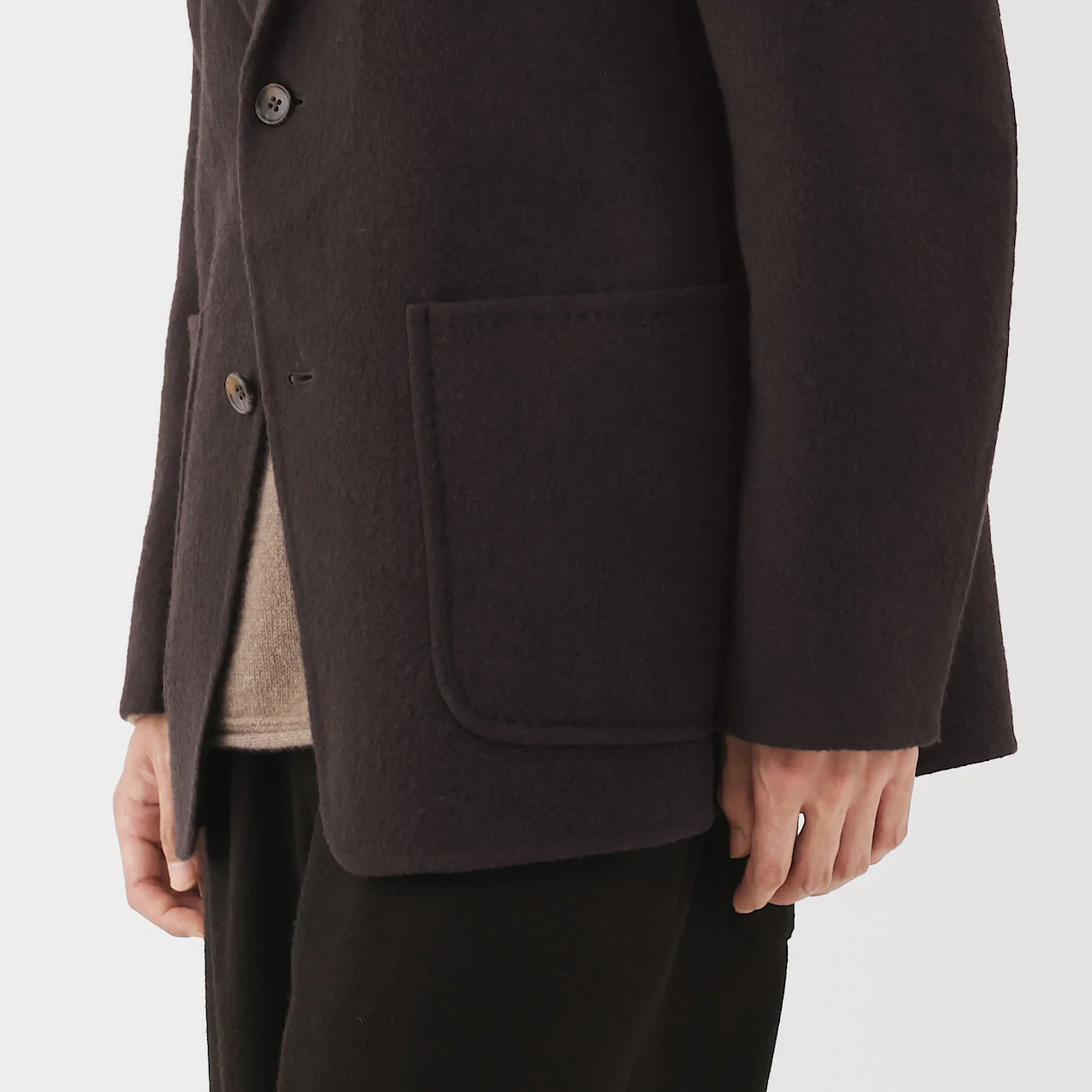 Cashmere Blended Jacket - Image 6