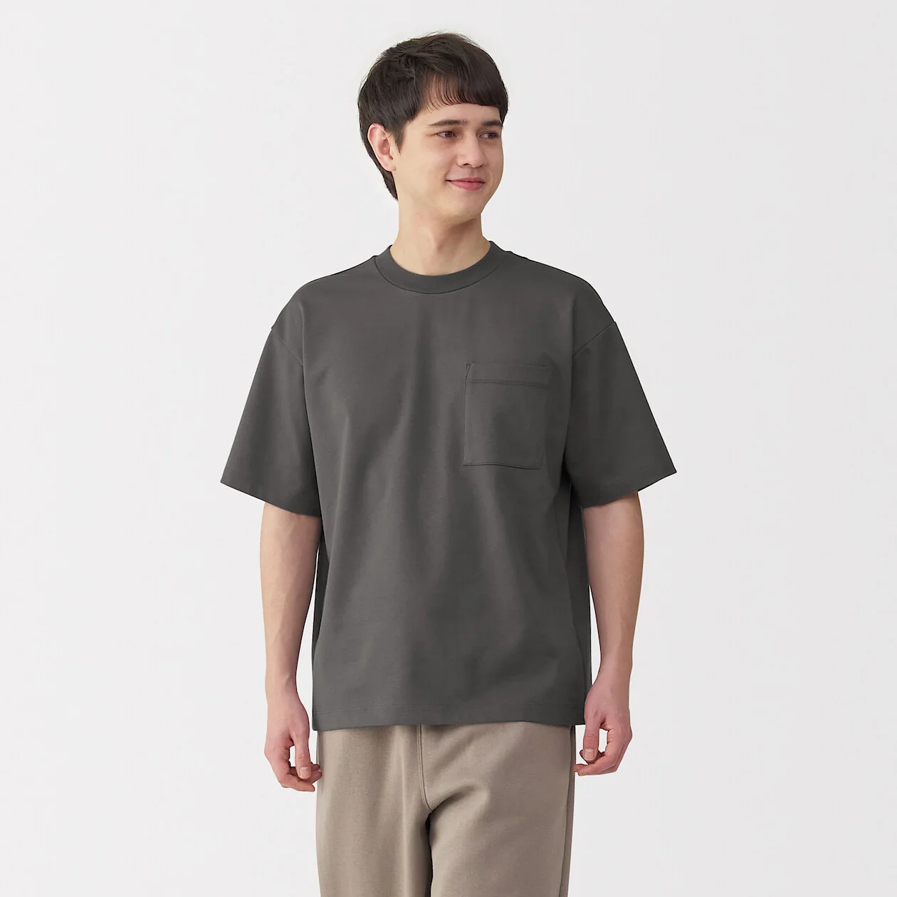 Cool Touch Crewneck Wide Short Sleeve T-Shirt - Image 17