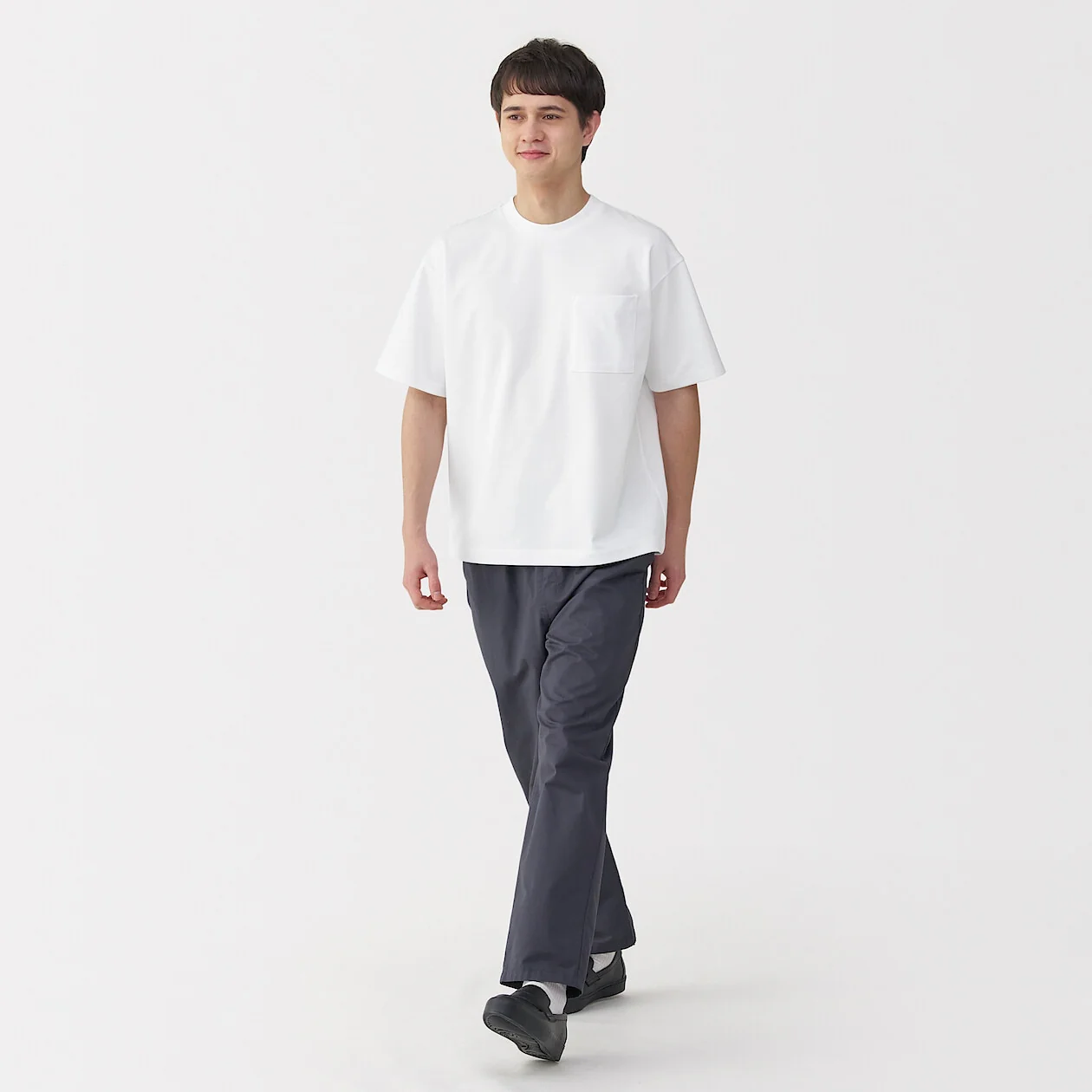 Cool Touch Crewneck Wide Short Sleeve T-Shirt - Image 3