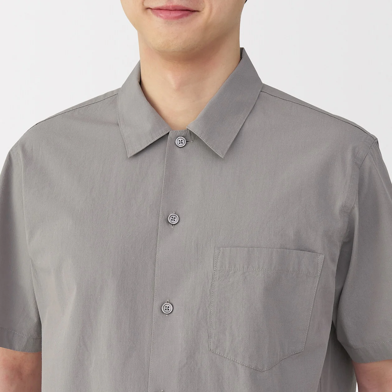 Cool Touch Short Sleeve Collared Shirt - Image 37