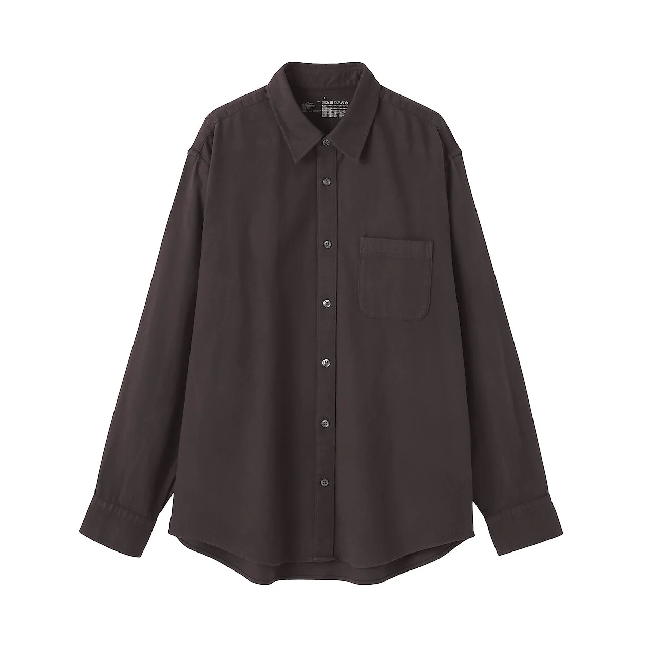 Double Brushed Flannel Long Sleeve Shirt - Image 34