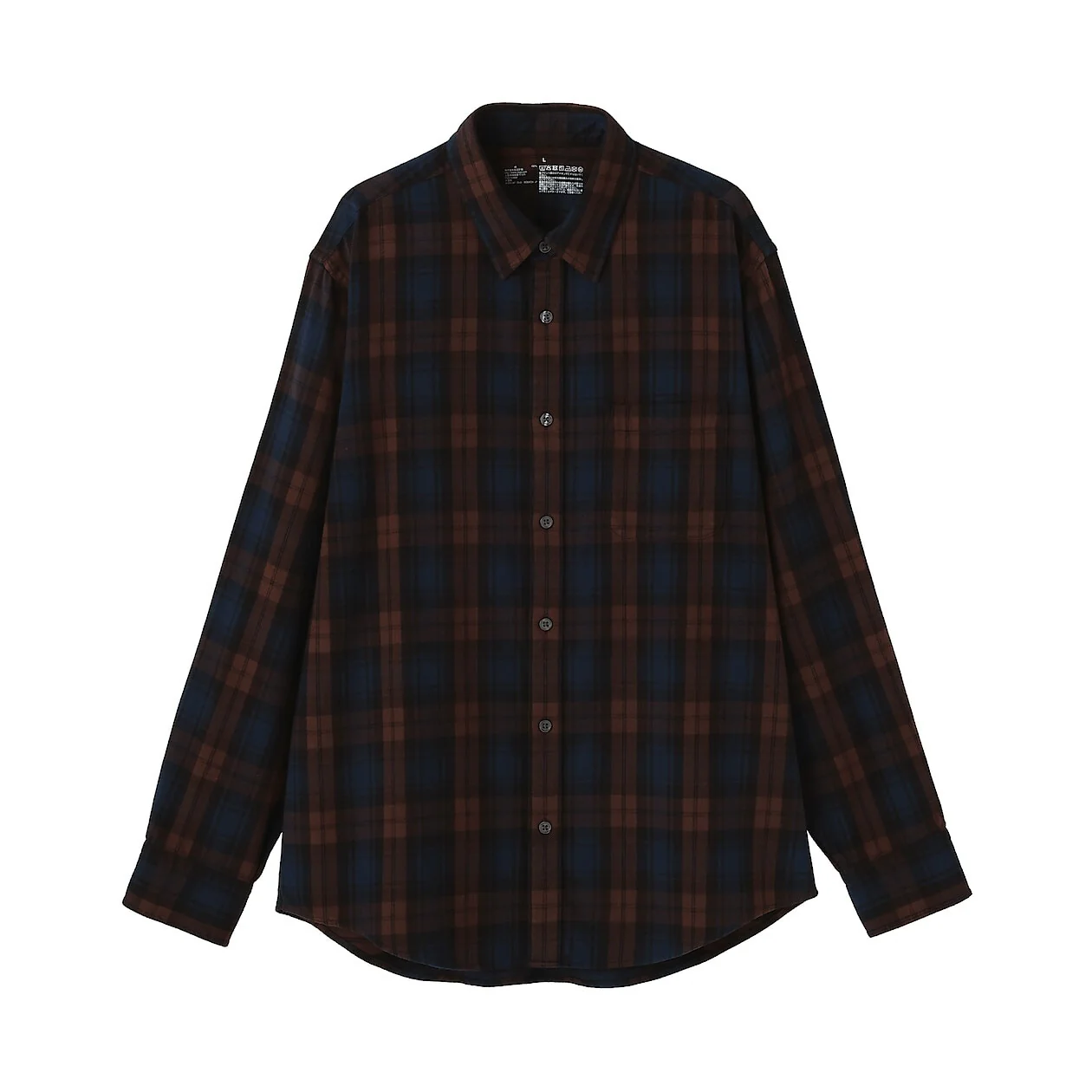 Double Brushed Flannel Long Sleeve Shirt - Image 50