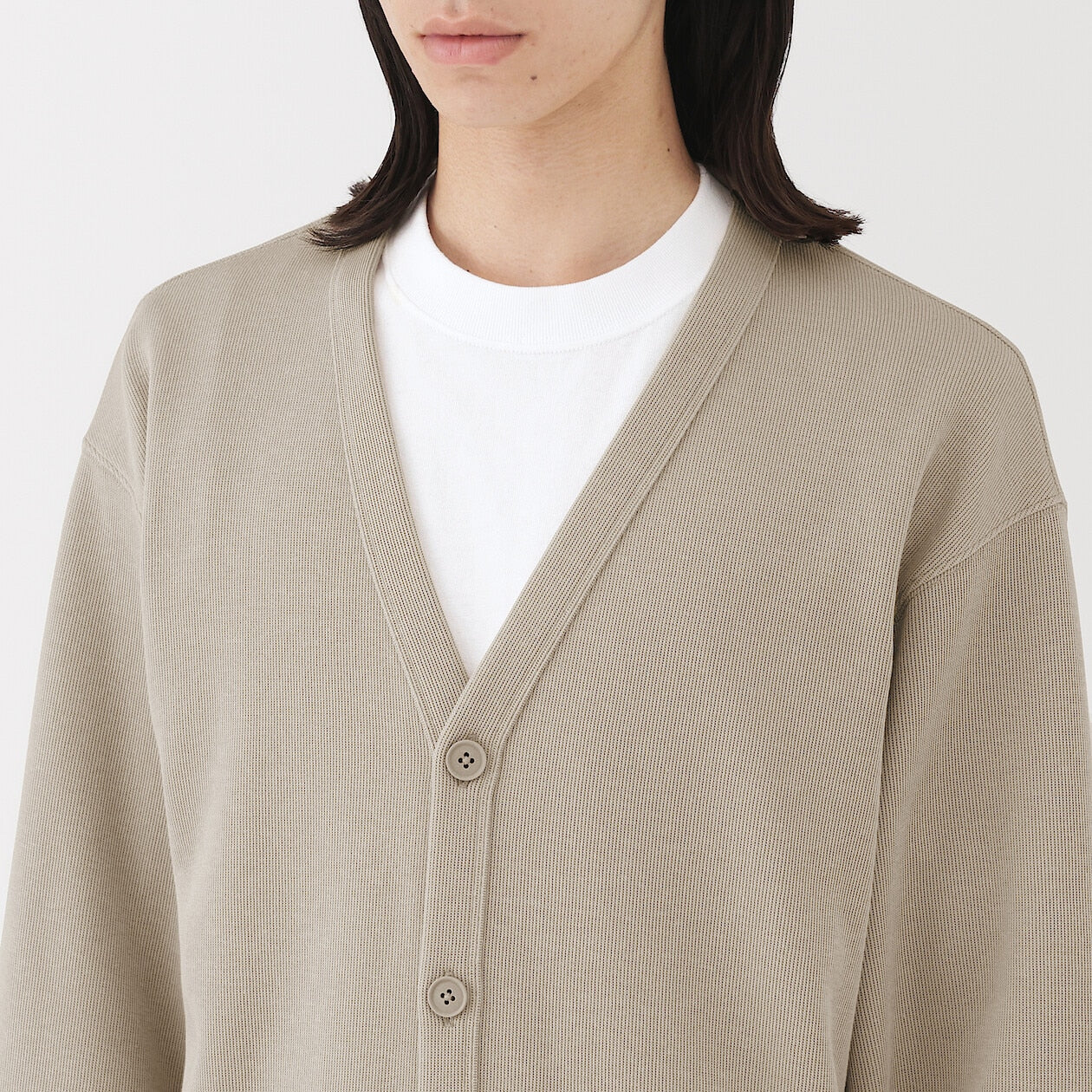 Double Knitted V-Neck Cardigan - Image 11