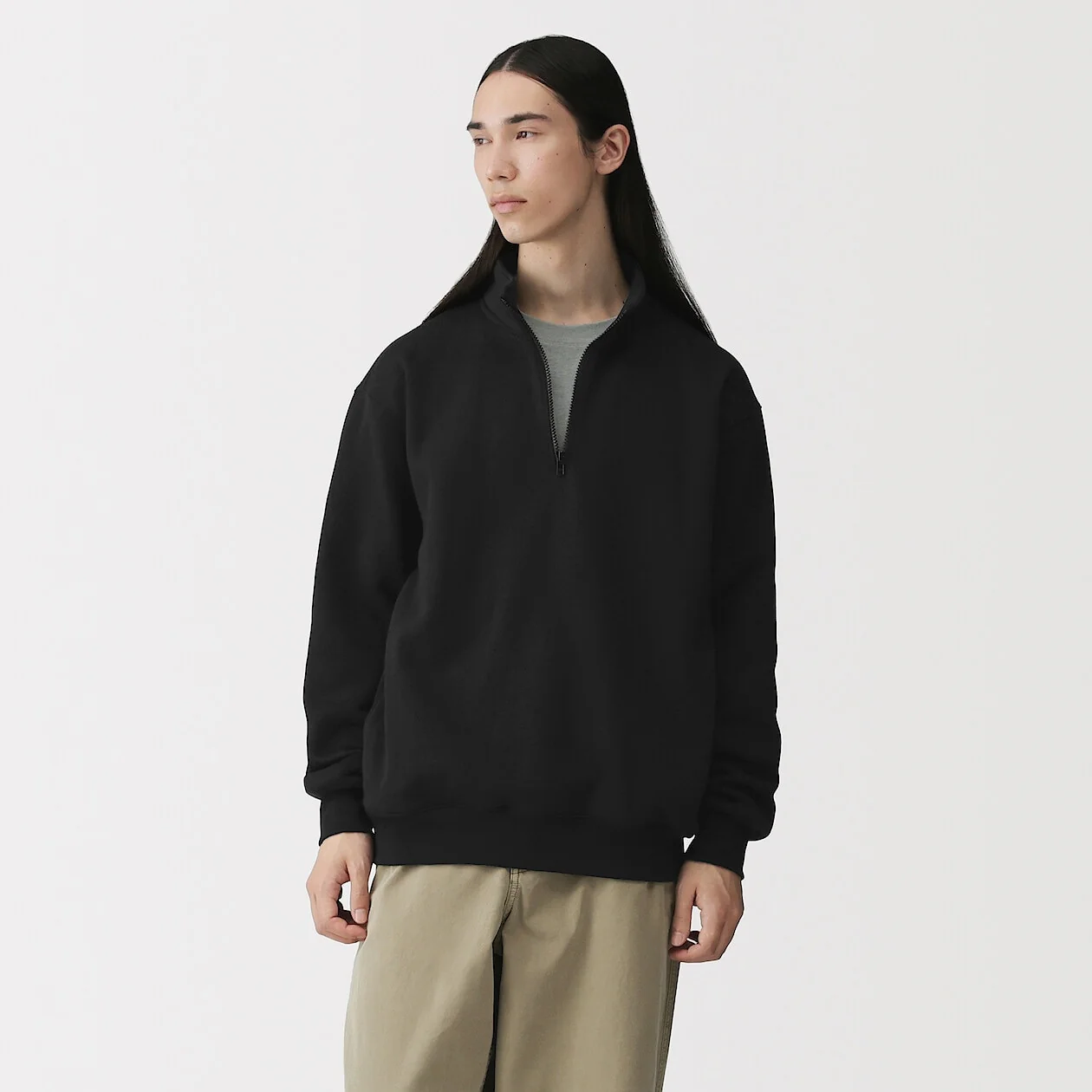 Half-Zip Sweatshirt - Image 17