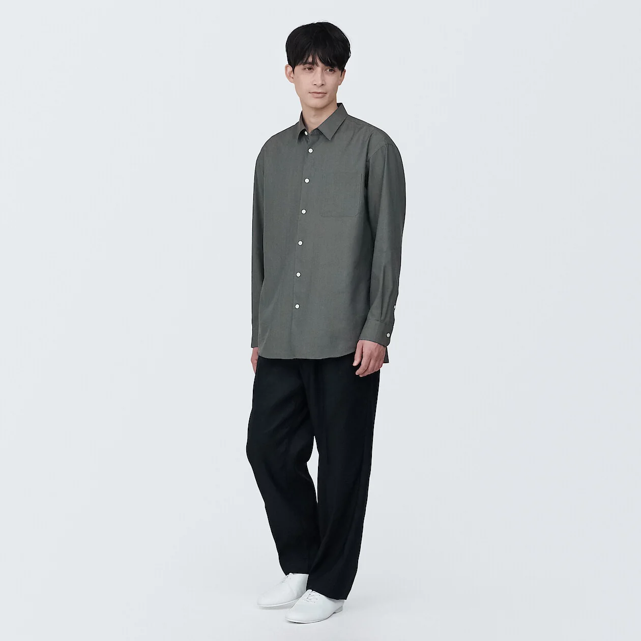 Hemp Blend Long Sleeve Shirt - Image 10