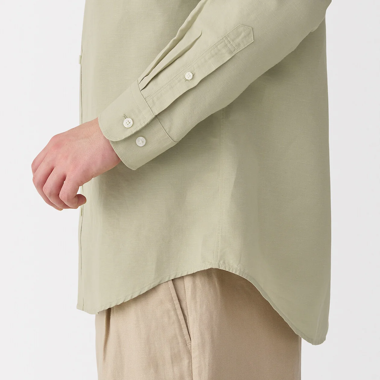 Hemp Cotton Long Sleeve Shirt - Image 30