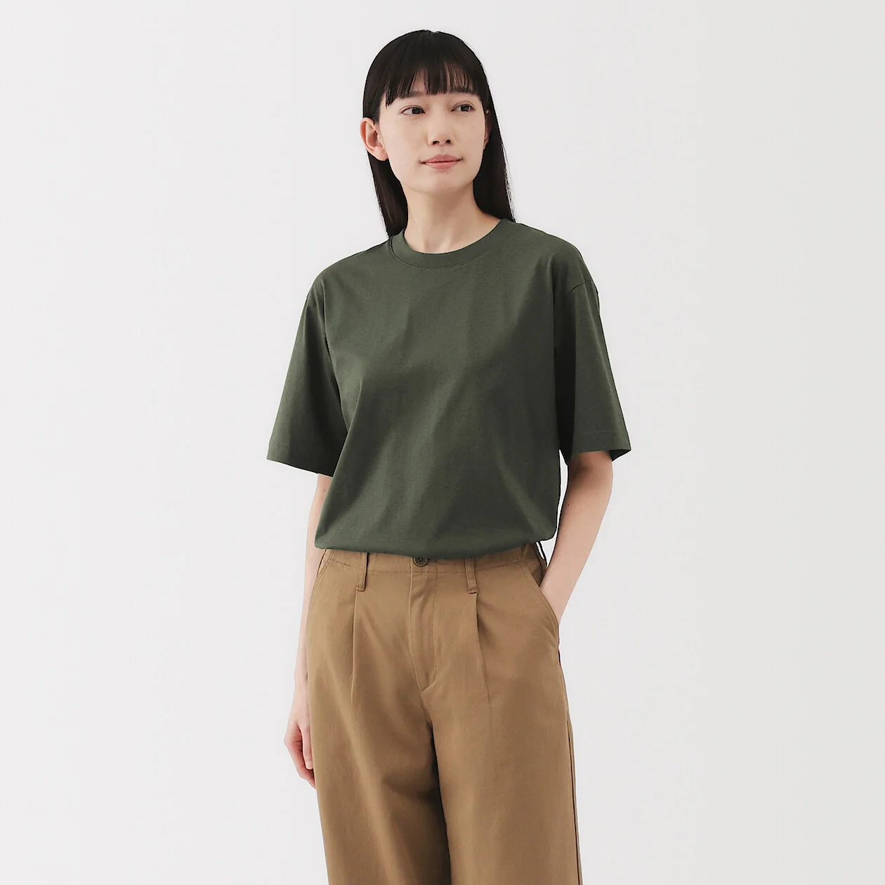 Jersey Crewneck Short Sleeve T-Shirt - Image 46