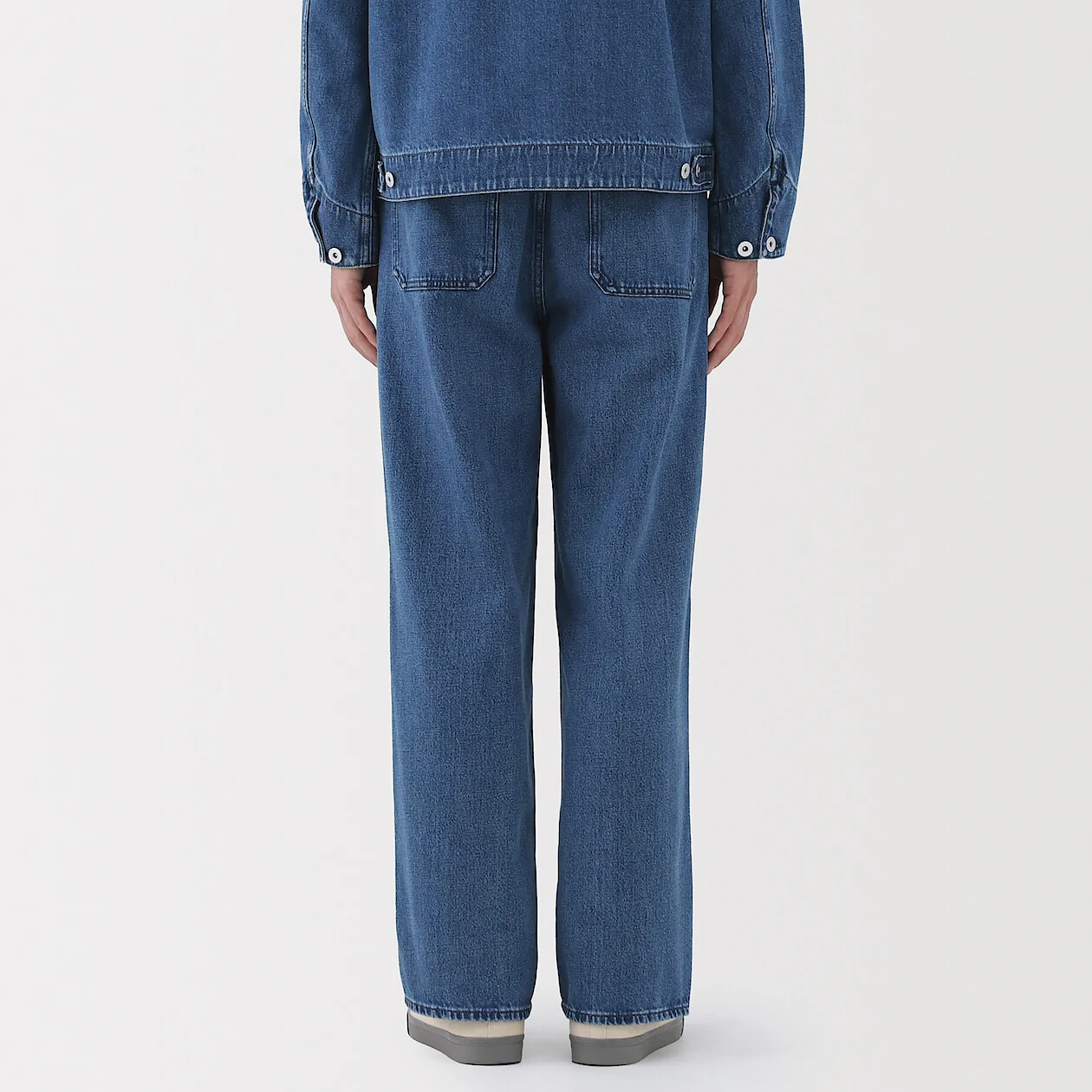 Kapok Blend Denim Work Pants - Image 4