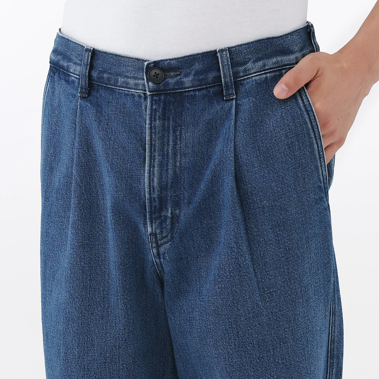 Kapok Blend Denim Work Pants - Image 5