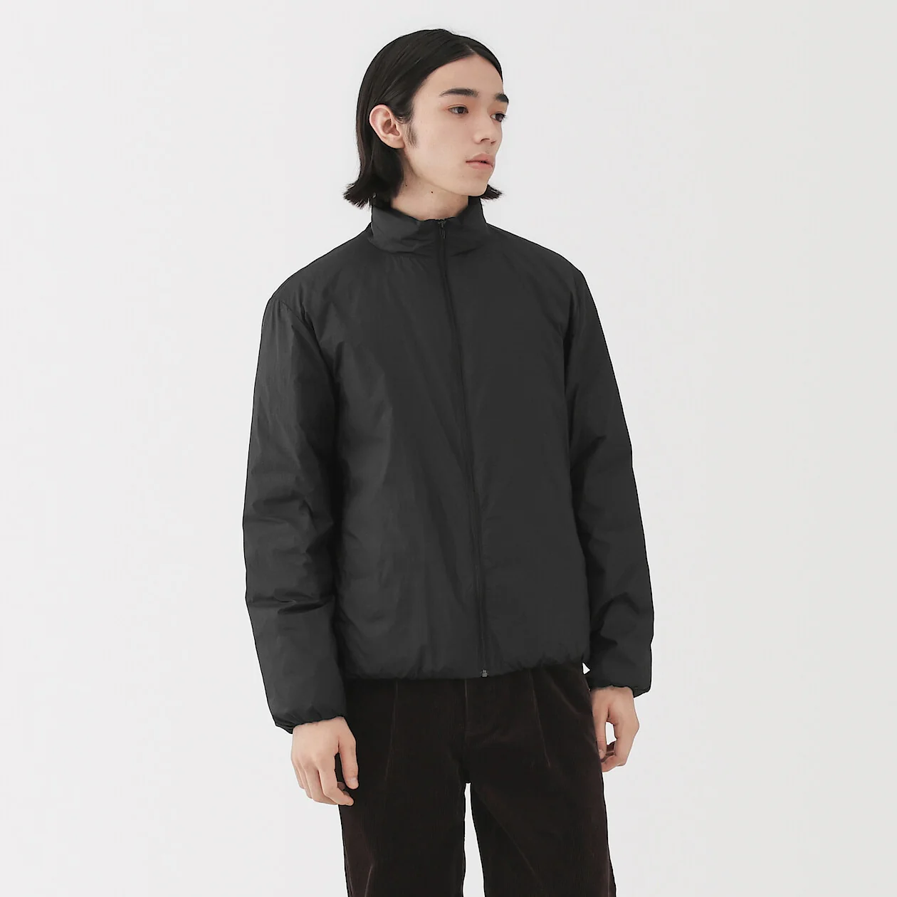 Lightweight Down Pocketable Stand Collar Jacket - Image 19
