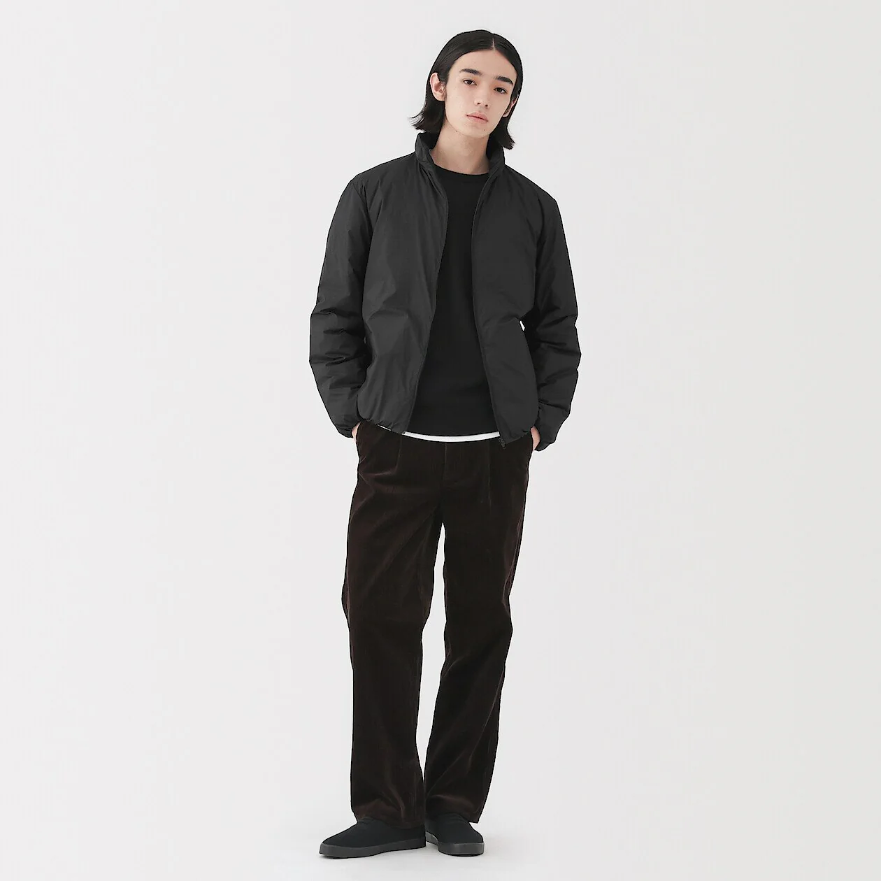 Lightweight Down Pocketable Stand Collar Jacket - Image 20