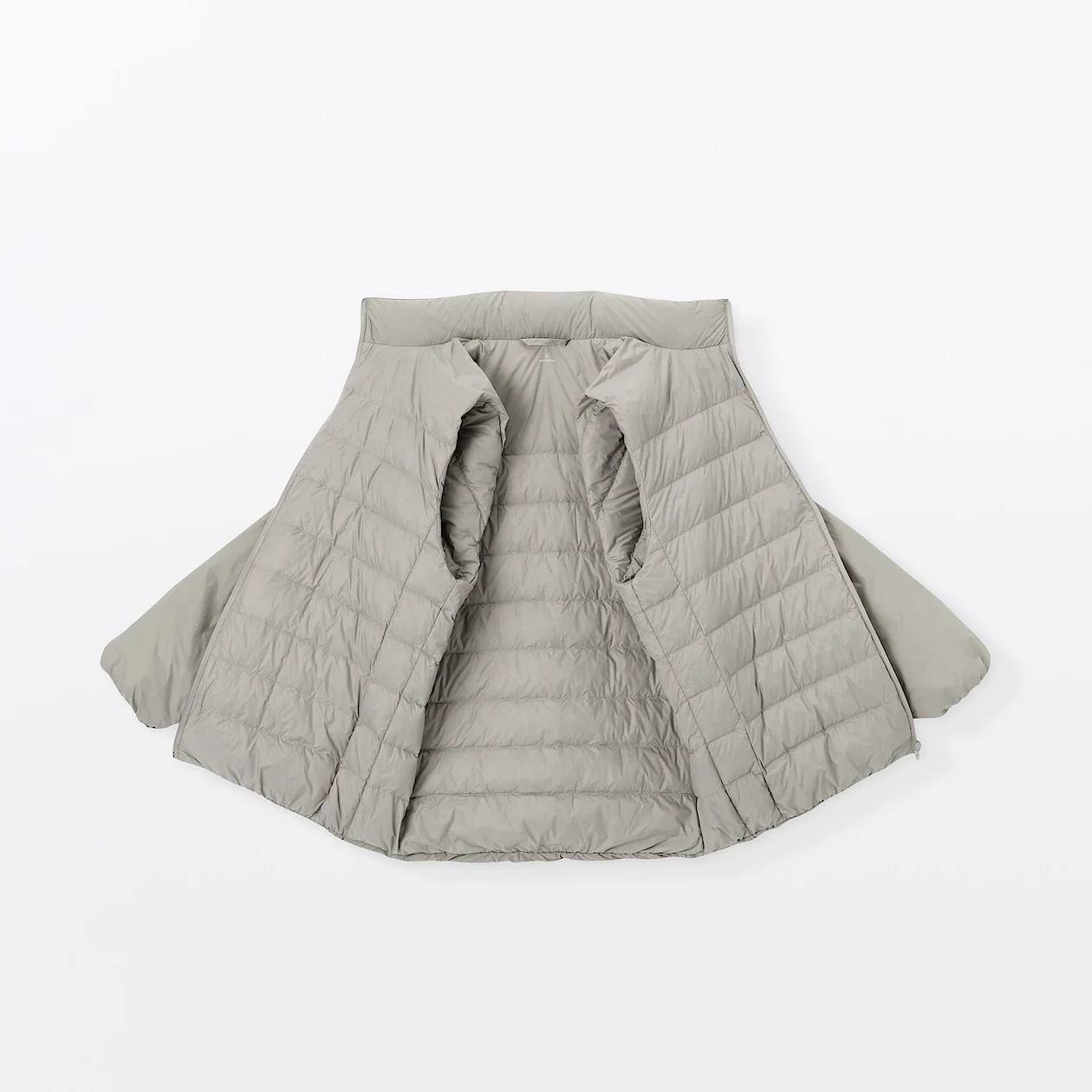 Lightweight Down Pocketable Stand Collar Jacket - Image 9