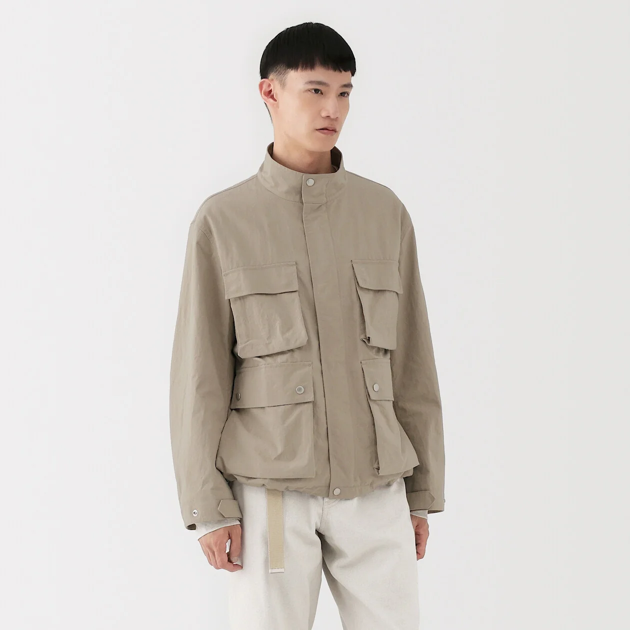 Nylon Utility Blouson Jacket