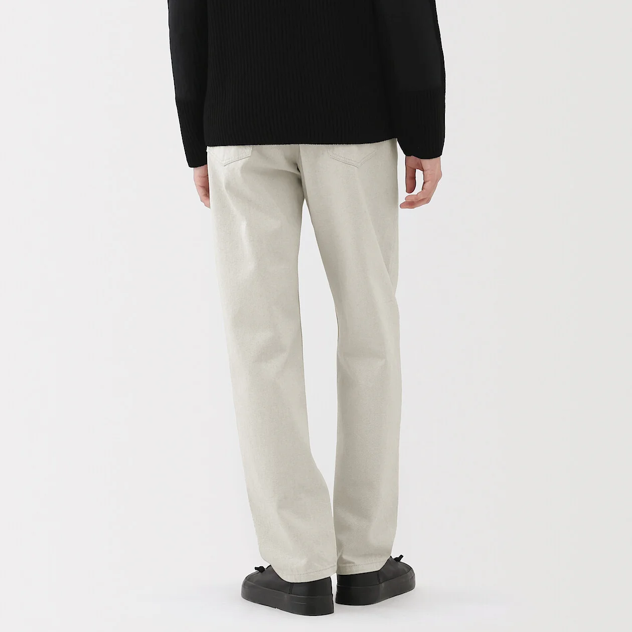 Recycled Cotton Blend 5-Pocket Pants - Image 4