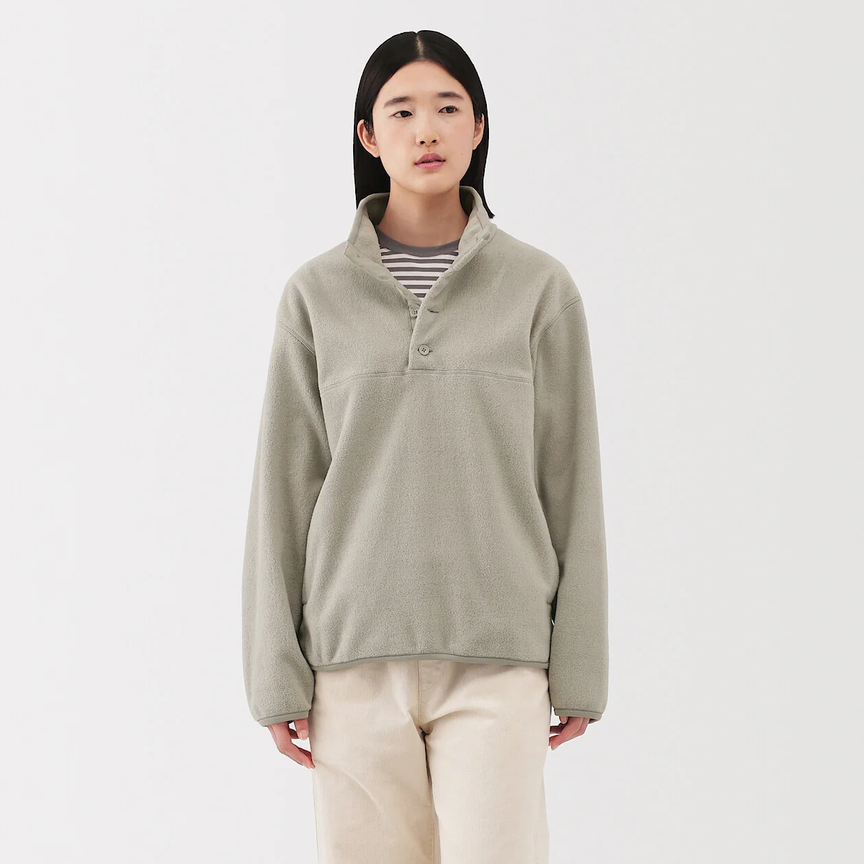 Recycled Fleece Pullover - Image 14