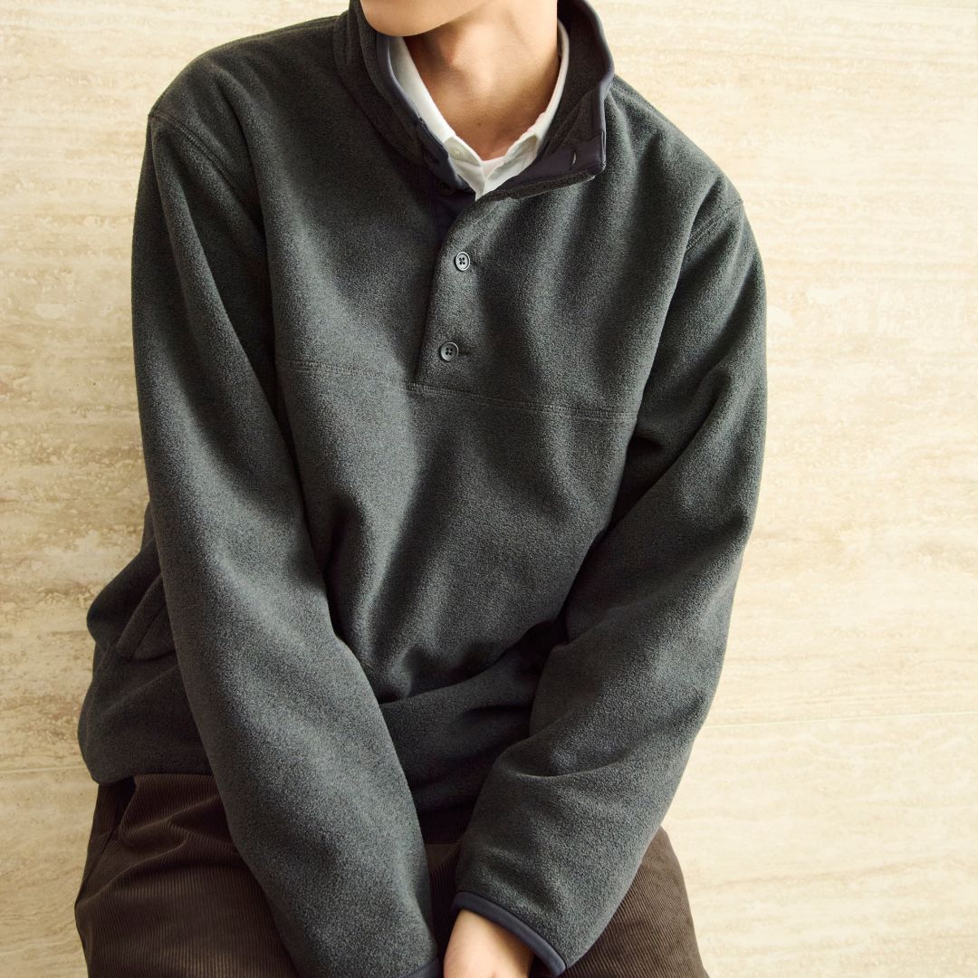 Recycled Fleece Pullover - Image 7