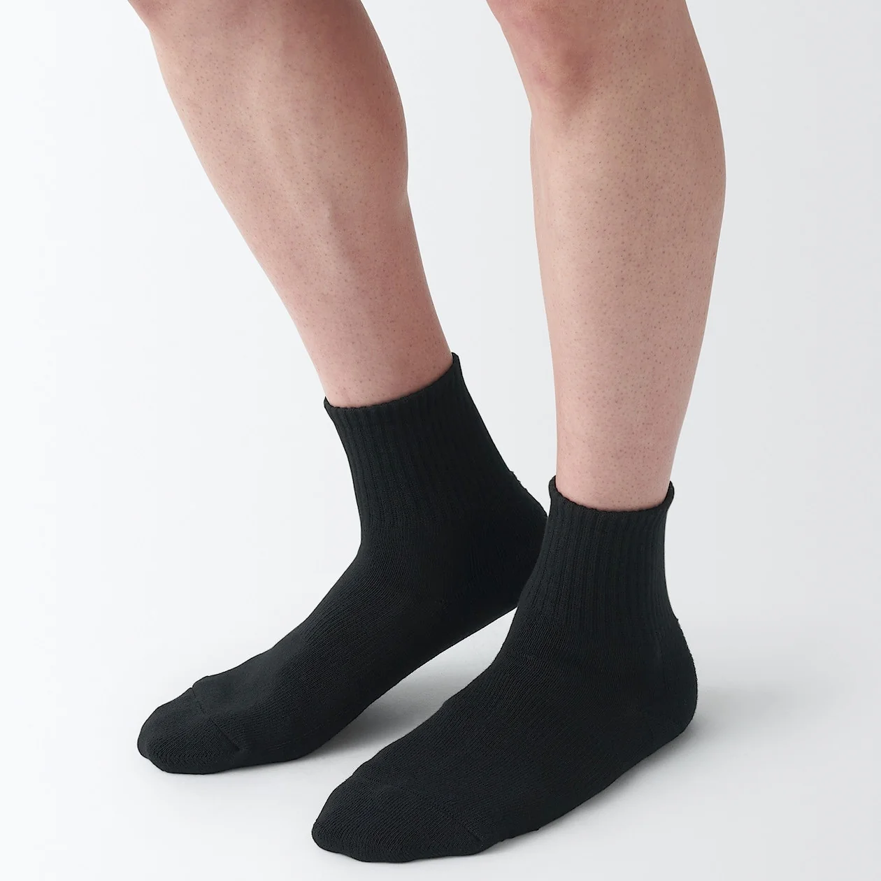 Right Angle Pile Short Socks - Image 4