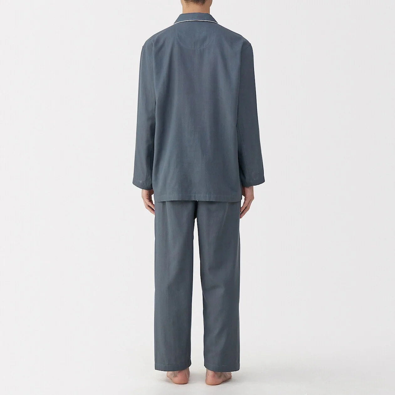 Side Seamless Double Gauze Long Sleeve Pyjamas - Image 19