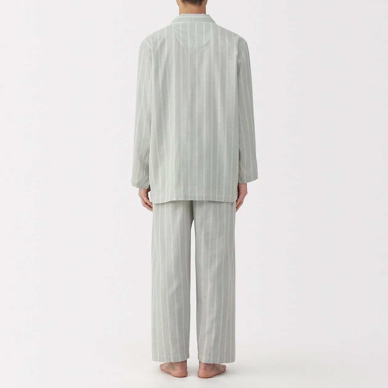 Side Seamless Double Gauze Long Sleeve Pyjamas - Image 39