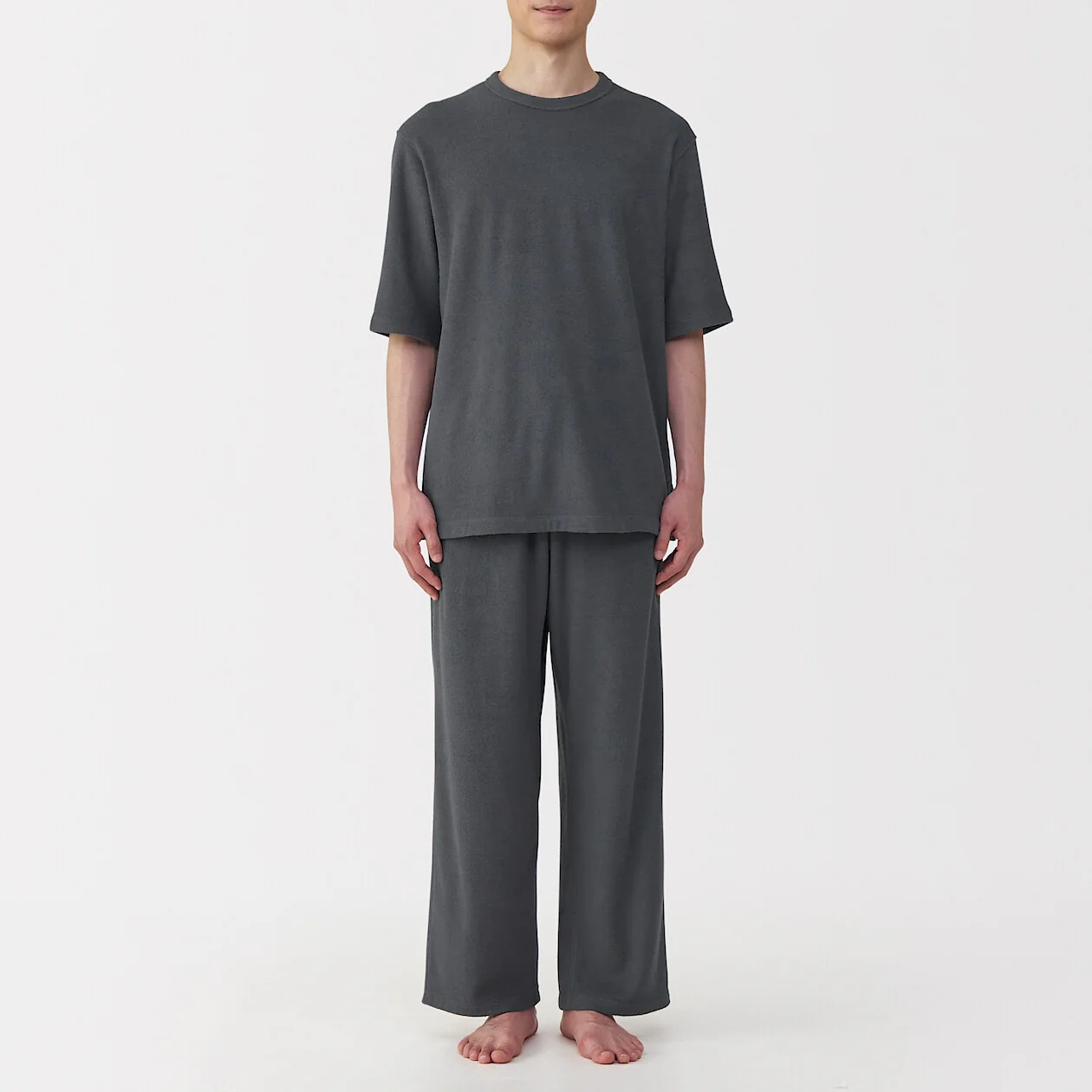 Terry Towelling Half Sleeve Pyjamas - Image 2