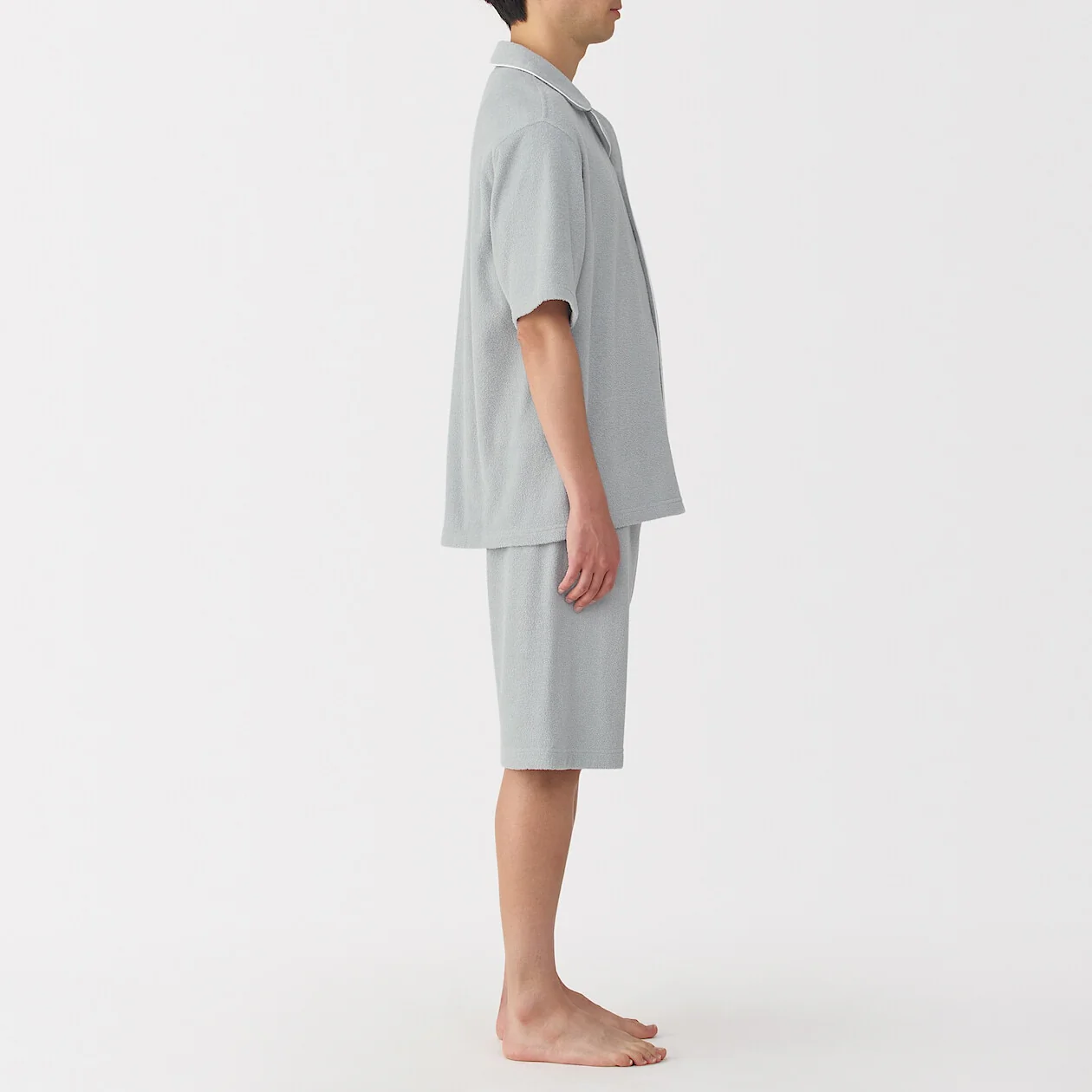 Terry Towelling Short Sleeve Pyjamas - Image 3