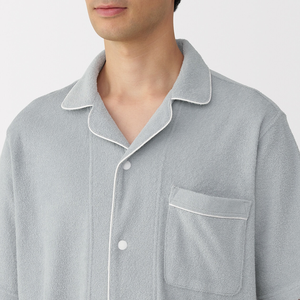 Terry Towelling Short Sleeve Pyjamas - Image 5