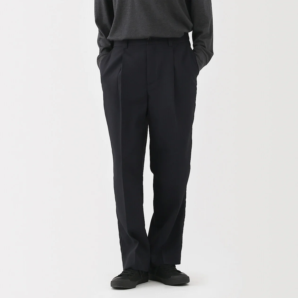 Tucked Wide Pants