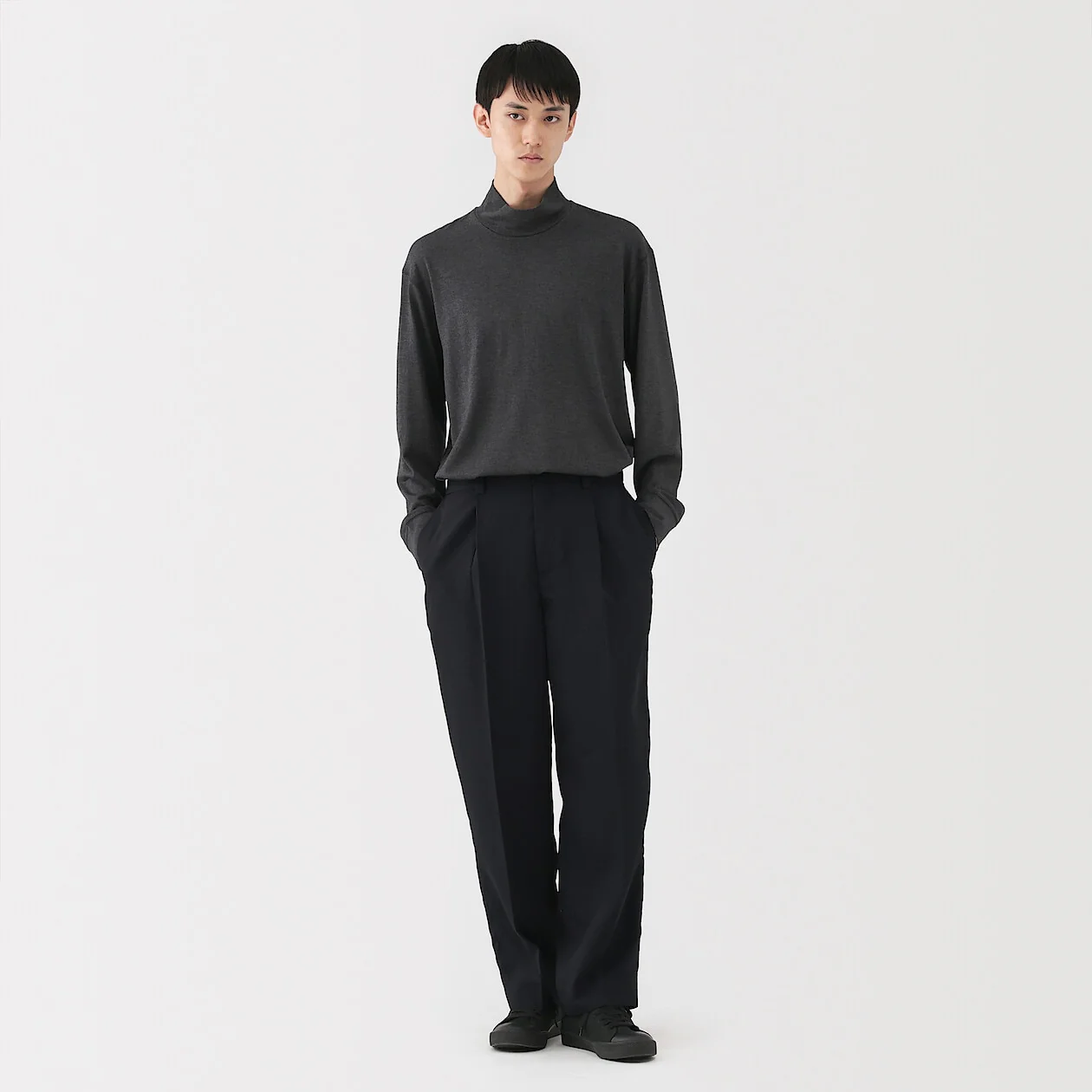 Tucked Wide Pants - Image 2