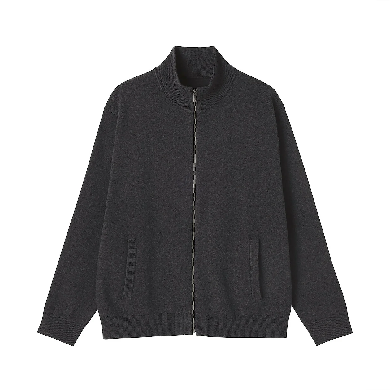 Washable Ribbed Milano Zip-Up Cardigan - Image 14