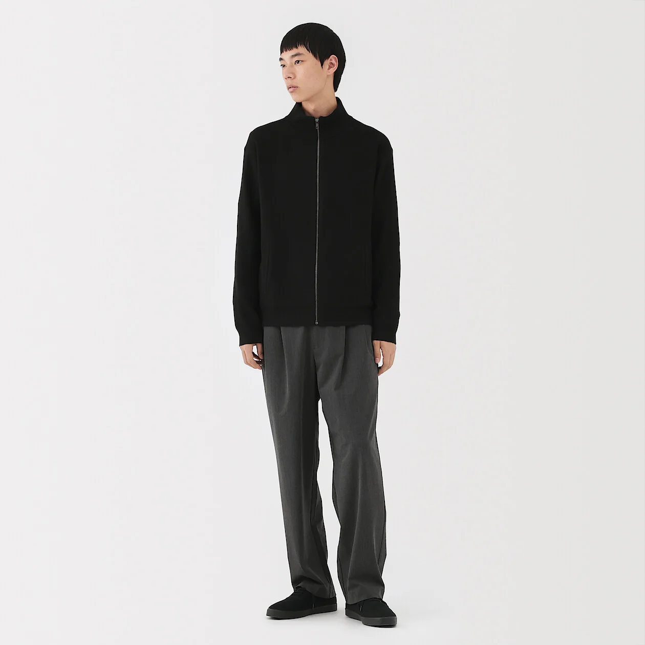 Washable Ribbed Milano Zip-Up Cardigan - Image 18